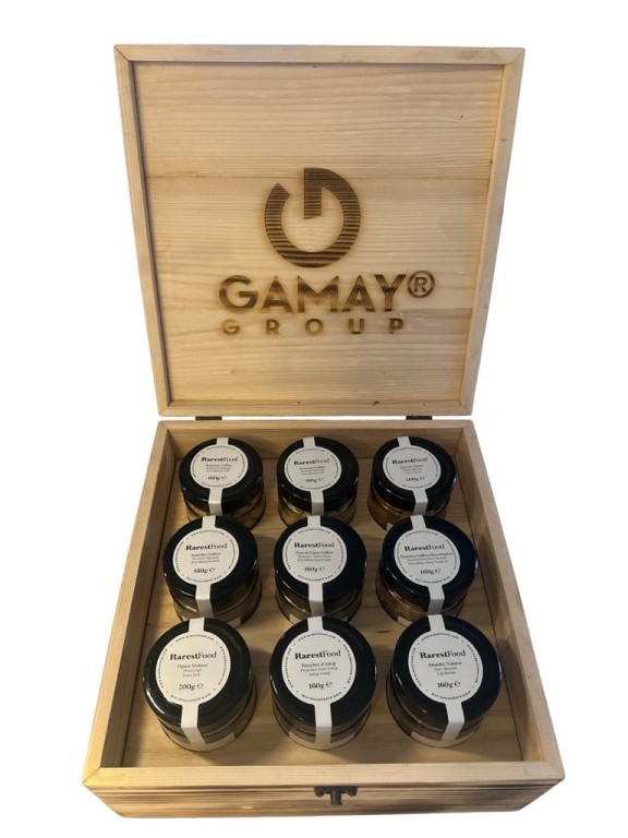 Gamay Group Rarestfood Ahşap Kuruyemiş Kutusu